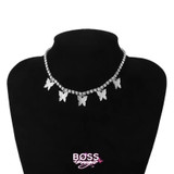 Glam Butterfly Choker