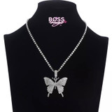 Glam Butterfly Necklace