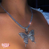 Glam Butterfly Necklace