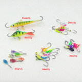 Basstrike Ice Fishing Minnows and Jig Heads Kits Box