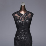 Sequin Evening Dress