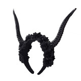 Rose Horn Headband