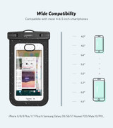 Ugreen Phone Bag Case Waterproof Case Bag Pouch 6.3 inch For iPhone X 8 7 7Plus