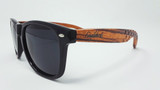 Zebrawood Sunglasses, Stars and Bars, Polarized