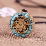 Orgonite & Metatron's Cube Energy Pendant