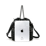 Skull Rivets Tassel Design Bag