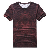 Men's Assorted Print Urban Style Short Sleeve Tee Men's Assorted Print Urban Style Short Sleeve Tee
