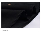 Men's Business Style Slim Fit Solid Square Collar Formal Shirt