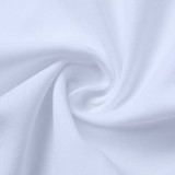 Men's Business Style Slim Fit Solid Square Collar Formal Shirt