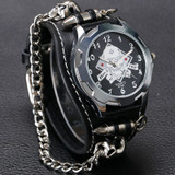 Cool Punk Bracelet Quartz Watch