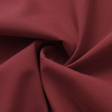 Men's Long Sleeve Formal Shirt w/ Outer Piece and Turn Down Collar