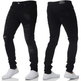 Men's Urban Style Ripped Denim Skinny Jeans Men's Urban Style Ripped Denim Skinny Jeans