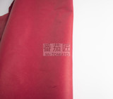 Junetree pig leather hide- pig skin genuine leather - red Colors
