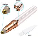 Beauty Bliss™ Flawless Precision Eyebrow Epilator (White)