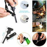 14 in 1 Outdoor Emergency Survival Gear Kit Camping Tactical Tools