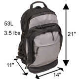 Stealth Tactical Backpack with Hydration Bladder