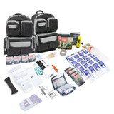 Urban Survival Bug-Out Bag - 4 Person and Water Straw Filter