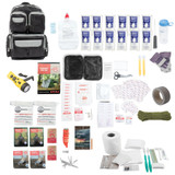 Urban Survival Bug-Out Bag - 2 Person and Water Straw Filter