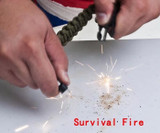 Paracord Survival Bracelet - 5 in 1 Multi-Functions