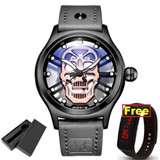 Skull Quartz Watch