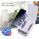Personal care portable uvc light sterilizer multi-function disinfection box Mobile phone sterilization box