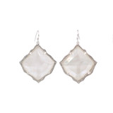 Kite Style Abalone Dangle Earring