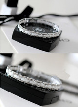 Link Bracelet in Titanium