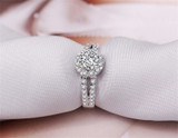 YHAMNI Fashion Jewelry Ring Have S925 Stamp Real 925 Sterling Silver Ring Set 2 Carat CZ Diamond Wedding Rings for Women 510 YHAMNI Fashion Jewelry Ring Have S925 Stamp Real 925 Sterling Silver Ring Set 2 Carat CZ Diamond Wedding Rings for Women 510
