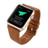Leather Buckle Wrist Band Strap Belt Apple Watch