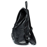 Soft Versatile Plaid Backpack