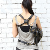 Skull Retro Rock Waist Bags