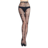 Pattern Rose Tights