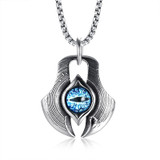 Dragon Eye Cabochon Necklace