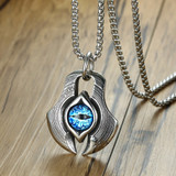 Dragon Eye Cabochon Necklace