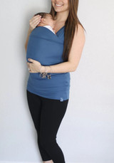 Blue Kangaroo Pockets Multi-Functional For Baby Band Casual Vest