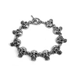 Skeleton Biker Bracelet