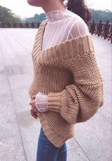White Striped Lace Hollow-out High Neck Fashion Blouse