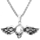 Skull Wings Necklace