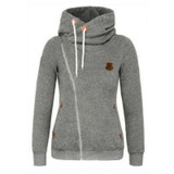 Elegant Winter Hooeded Sweatshirt Women Long Sleeve Pullover Streetwear Hoodies Pullover Hoodies