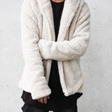 Hoodie Streetwear West Clothing Fashion Hip Hop Men Hoodies Hooded Cardigan