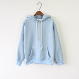Women Hoodies Sweatshirt Female Long Sleeve Pink Casual Harajuku Pocket Winter Hoodie