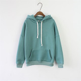 Women Hoodies Sweatshirt Female Long Sleeve Pink Casual Harajuku Pocket Winter Hoodie