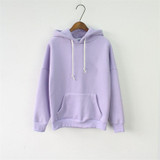 Women Hoodies Sweatshirt Female Long Sleeve Pink Casual Harajuku Pocket Winter Hoodie