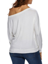 Casual Round Neck Skull Printed Long Sleeve T-Shirt Casual Round Neck Skull Printed Long Sleeve T-Shirt