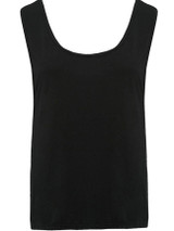 Casual Strappy Round Neck Plain Sleeveless T-Shirt Casual Strappy Round Neck Plain Sleeveless T-Shirt