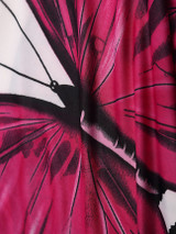 Casual Round Neck Batwing Loose Fitting Butterfly Printed Short-sleeve-t-shirt Casual Round Neck Batwing Loose Fitting Butterfly Printed Short-sleeve-t-shirt