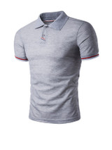 Casual Regular Fit Polo Collar Striped T-Shirt