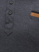 Casual Classic Trendy Polo Collar Color Block T-Shirt
