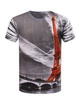 Casual Fashionable Round Neck Printed T-Shirt