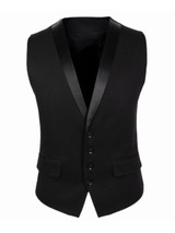 Casual Notch Lapel Men's Vest